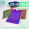 200 Libretas A6