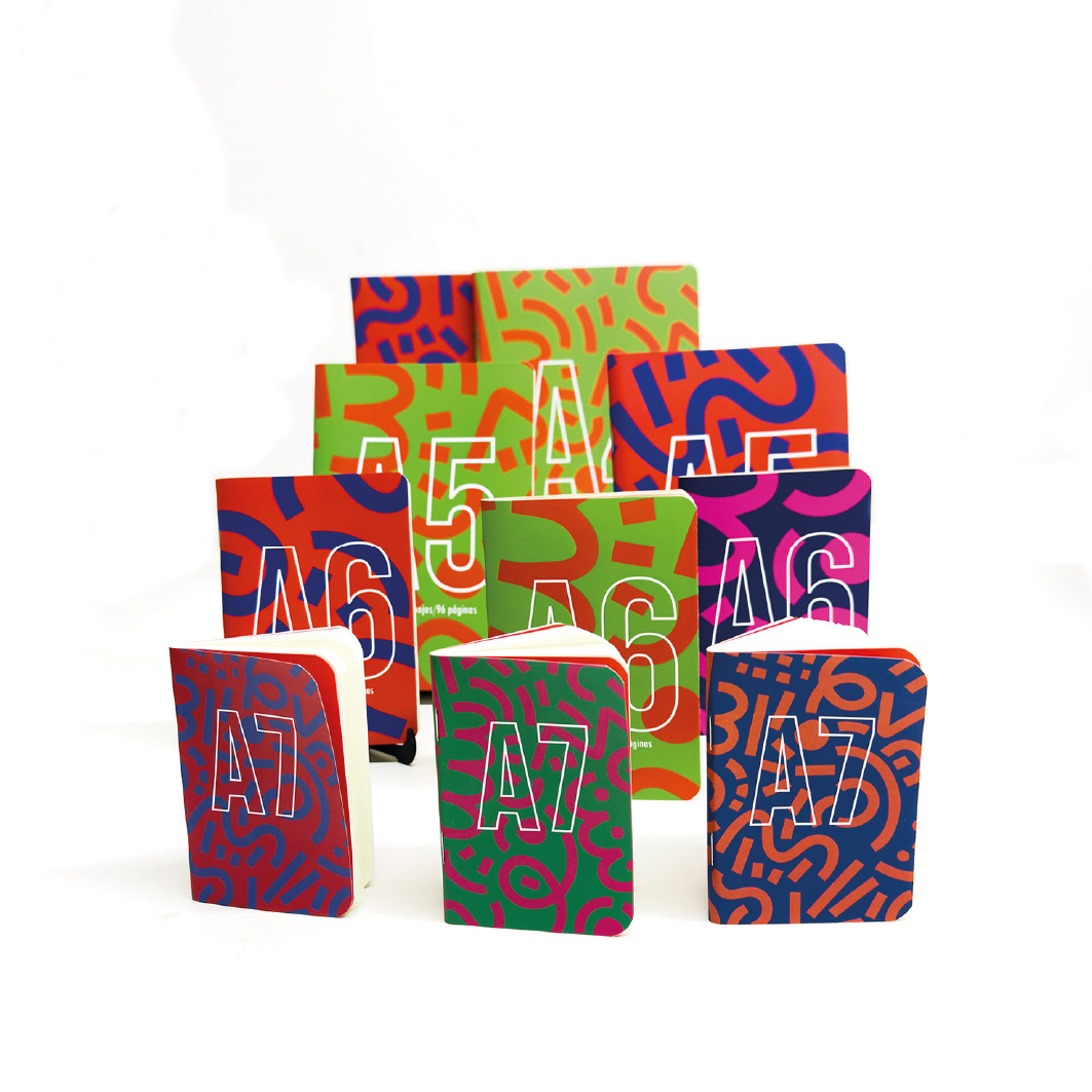 Pack 100 libretas engrapadas A7 - Imagen 4