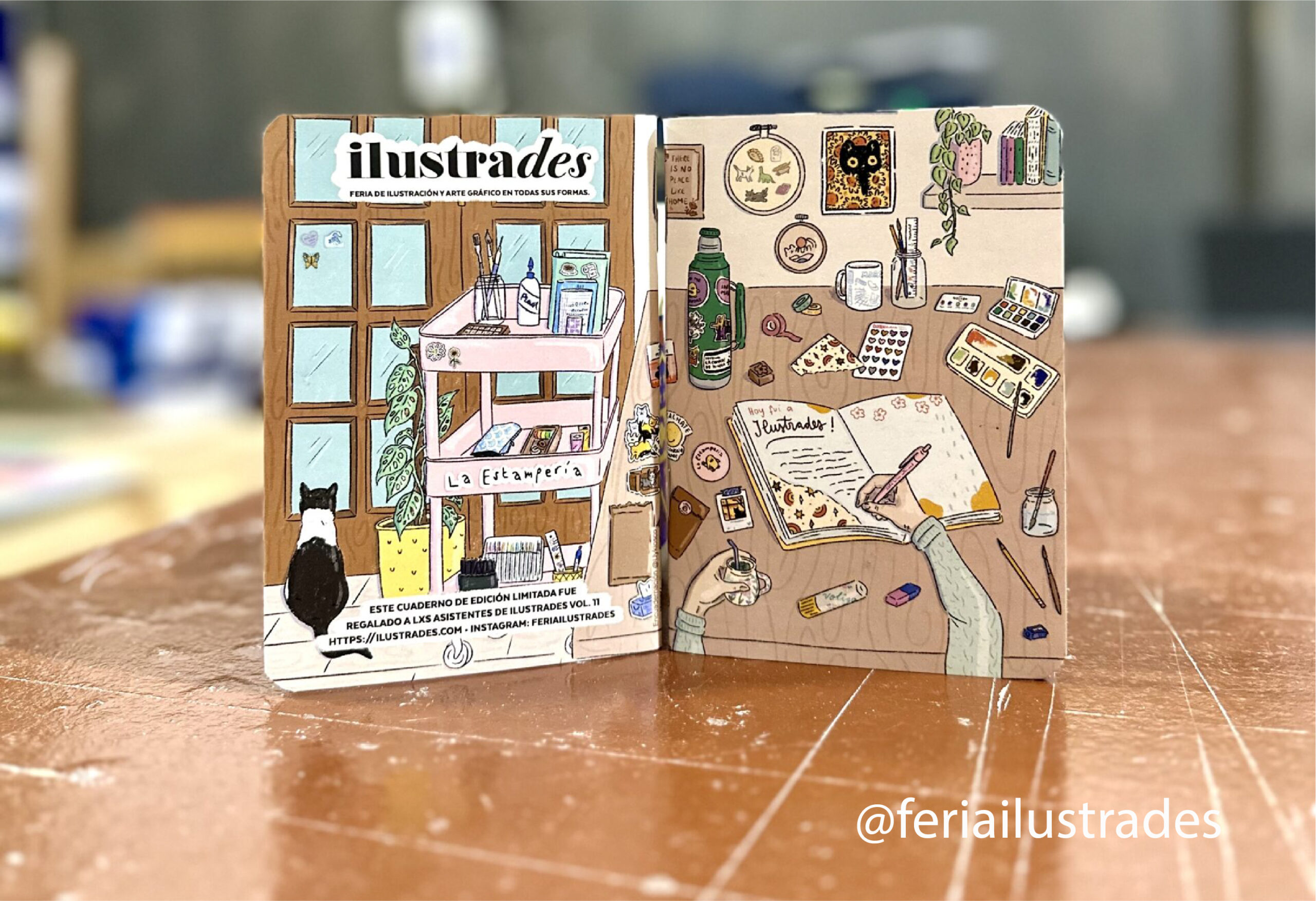 Cuaderno por @feriailustrades